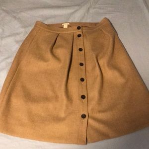 J Crew Wool Skirt